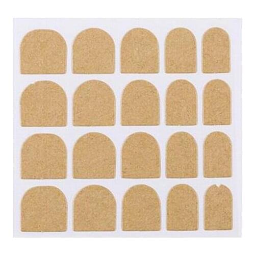 Fast ship 20pcs/pack DIY double sided adhesive tape as artifical nail tips glue sticker for beauty nail art decoration accessory