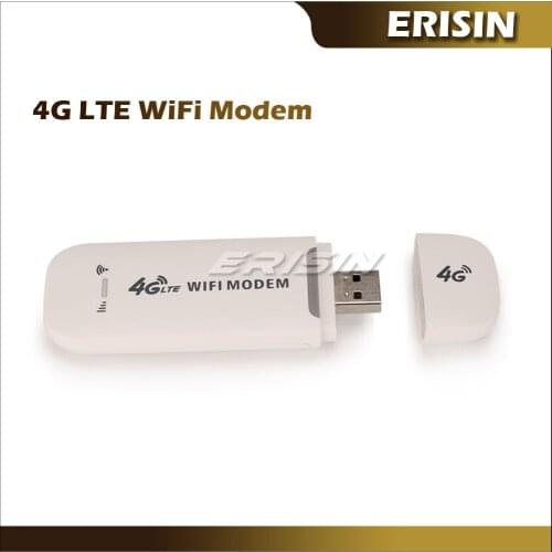 Erisin ES246 4G USB WiFi Modem Hotspot WiFi Router LTE Dongle SIM Cards for Android Radios