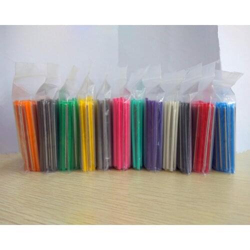 12 colors Fiber Optic Fusion Splice Protection Sleeves OD2.7 60mm Heat Shrinkable Tube 1000pcs -Red Yellow Green Orange