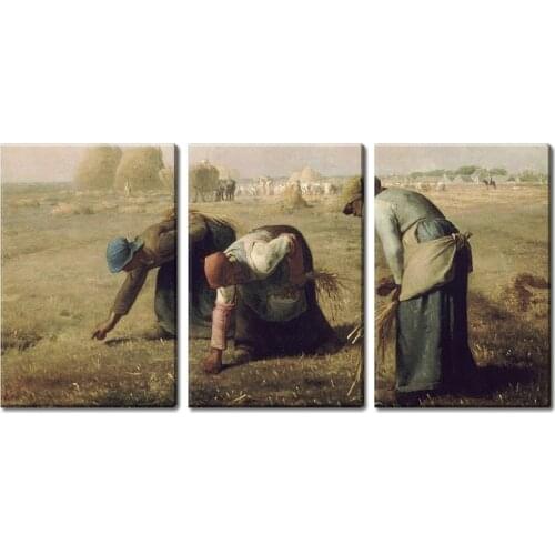 Custom Dancers by Edgar Degas 3 Panel World Famous Painting Reproduction on Canvas Wall Art Print Drop shipping