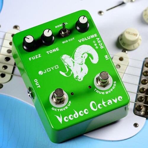 JF-12 Voodoo Octave Fuzz Effect Guitar Pedal Electric Bass Dynamic Compression Guitar Bass Accessories