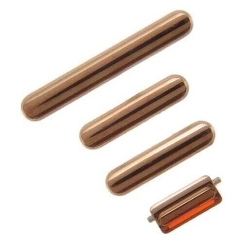 Silver/Black/Gold Color Volume Key Switch Power Lock Side Button Set for Apple iPhone XS/XS Max