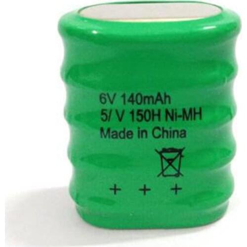 2pcs/lot New Ni-MH 6V140mAh 5/V150H Rechargable Battery Cells