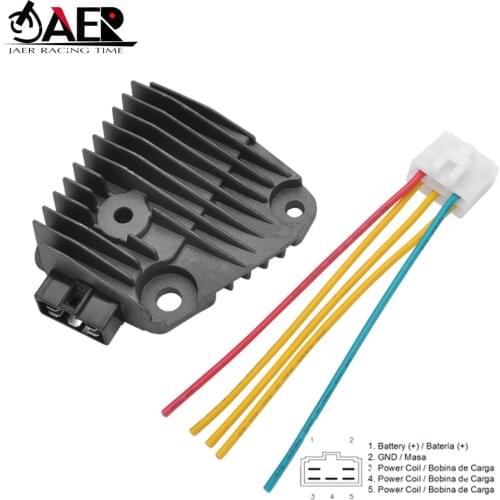 JAER SH661-12 Motorcycle Voltage Regulator Rectifier for Yamaha XV125 XV250