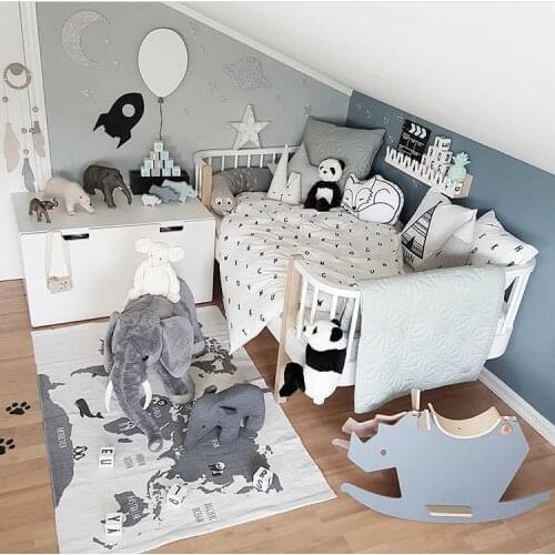 Thin Printing Blanket Baby Fantasy World Adventure Bed Sofa Play Mats Kids infant Cover Developing Carpet Cushion Christmas Gift