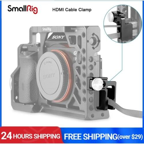 SmallRig HDMI Cable Clamp for Sony A6500/A6300/A6000/A7/A7R/A7S DSLR Camera Cage (1661/1889/1620/1633) - 1822