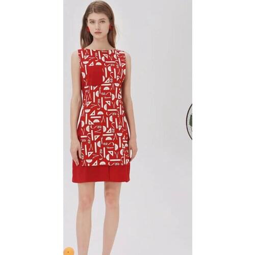 Womens Fun Measuring Ruler Stitching Dress