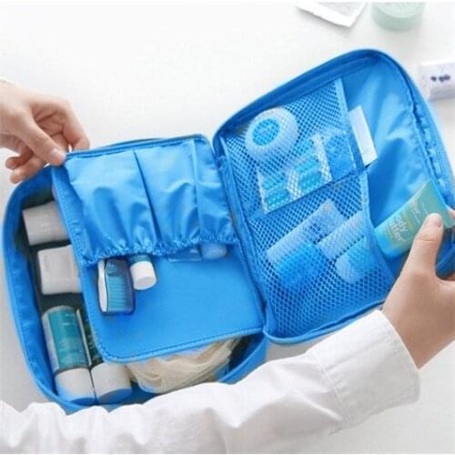 1 PCS Ladies cosmetic bag nylon mini beauty box cosmetic storage bag cosmetic tool bag storage travel wash storage bag