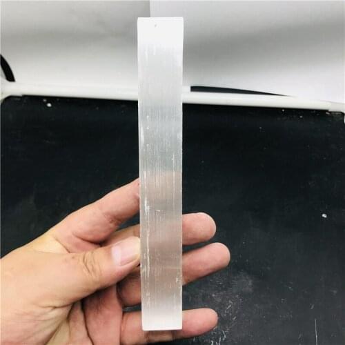 15cm Natural Selenite Quartz Crystal Sticks Quartz Crystal Chips Natural Stones and Minerals Specimen For Air Cleanning