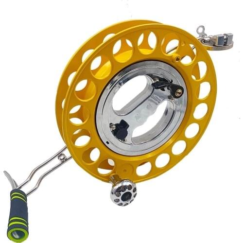 Kids Toys Adult 28 cm Aluminum Anti-reverse Large Kite Reel Outdoor Wheel With 600 meters Kite Line Outdoor Sports Flying