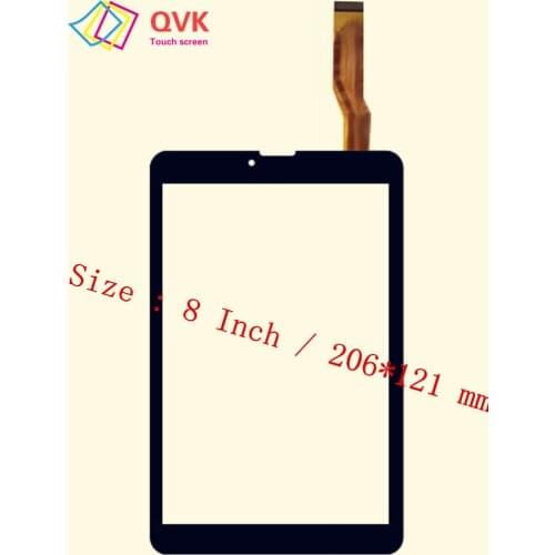 Black 8 Inch for DIGMA OPTIMA 8007S 4G TS8091PL tablet pc capacitive touch screen glass digitizer panel Free shipping
