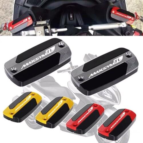 For SYM MAXSYM TL 500 TL500 MAXSYMTL500 2020 Motorcycle Front Rear Fluid Reservoir Cover Cylinder Reservoir Brake Cap