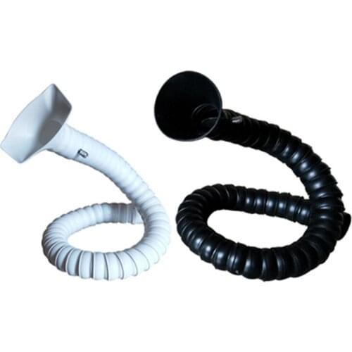 50mm 75mm POM Flexible Smoke Exhaust Ventilator Pipe For Soldering Extractor Welding Fume Arms With Square Round Hood