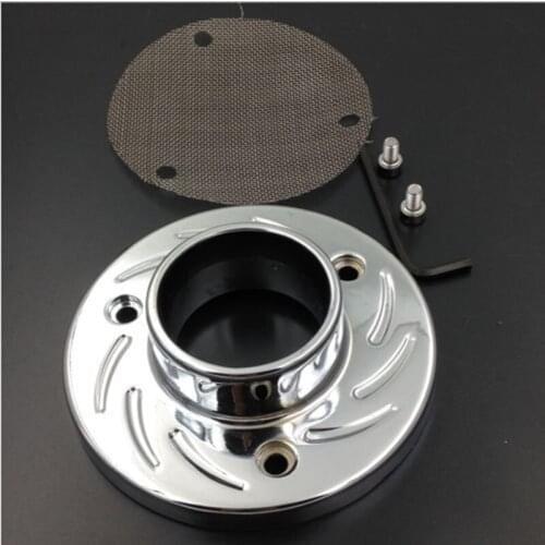 Motorcycle Chrome Exhaust Tip For TXR450R Honda ATV Dirt Bike All years Electric Kickstart Custom