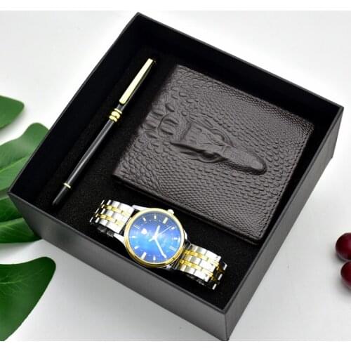 JESOU Mens Stainless Steel Watch