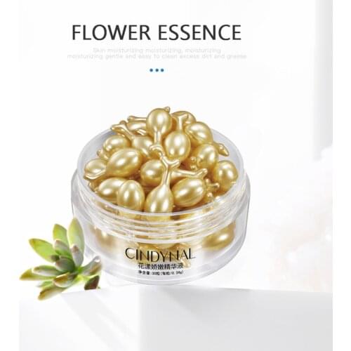 Hyaluronic Acid Capsules Moisturizing Shrinking Hydrating Anti-aging Face Serum Spot Removing Whitening Cream Face Skin Care