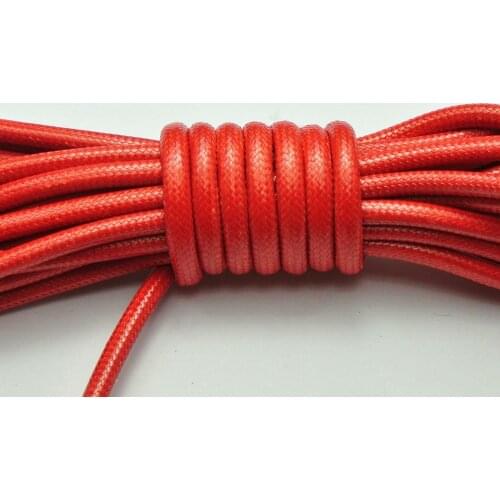 5 Meters Red Korean Waxed Cord String Thread 3.0mm for Bracelet Necklace