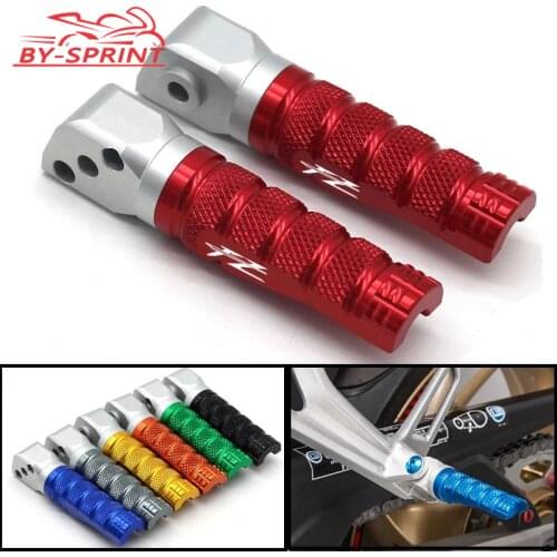 Motorcycle CNC Aluminum Rear Footrests Foot Pegs For Yamaha FZ6 FZ8/Fazer FZ1/Fazer fz6 fz8 fazer FZ With Logo Accessories
