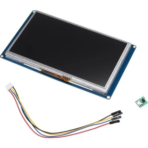 Nextion NX8048T070 7.0 Inch 800x480 HMI Intelligent Smart USART UART Serial Touch TFT LCD Screen Module