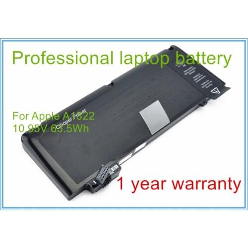 New Original A1322 Battery For Pro 13" A1278 Unibody 2009 - 2012 Version 10.95V 63.5Wh