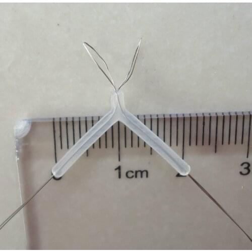 The splitter fishhook tackle fish hook white color high quality product all for fishing accessories supplier 5/10/20Pcs ship