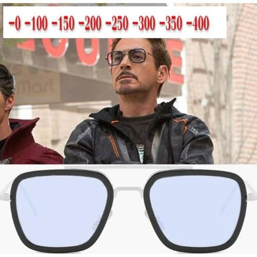 Transition Sunglasses Photochromic Myopia Eyeglasses Finished Myopia Glasses for Men Women Computer Optical Glasses Frame UV NX