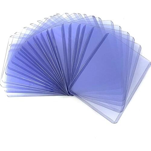 25Pcs 35PT Ultra Transparent Toploader Card Holder Card Sleeves for Star CARD