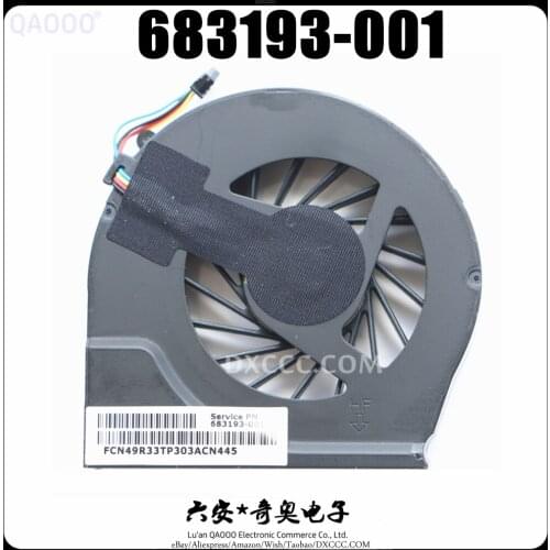LAPTOP FAN For HP G4-2000 G4-2045TX G6-2000 G6-2328TX G7-2000 TPN-Q109 TPN-Q110 CPU Cooling Fan 683193-001