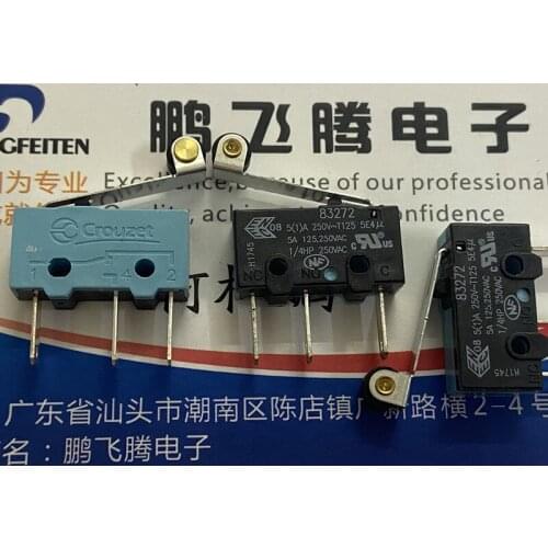 1PCS Crouzet 83272 with roller micro switch 3 feet stroke reset limit press 5A special switch for medical equipment