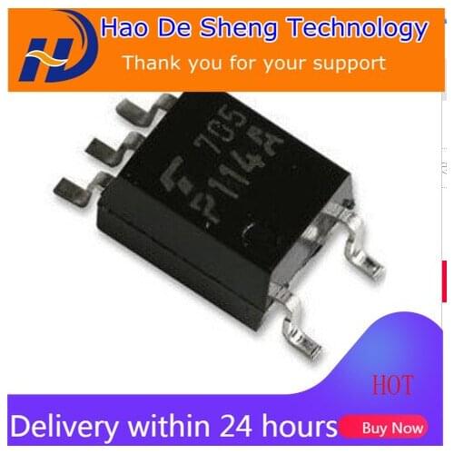 10PCS/LOT TLP114A SOP5 P114A TLP114 High-speed Optocoupler Coupled Isolator New Original In Stock
