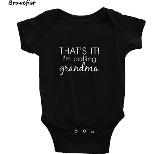That Is It Print Baby Bodysuits For Newborn Tees Short Sleeves 0-24Months Summer Outfits Baby Clothes Jumpsuits Tops Gray Onesie