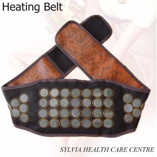Hot sale Electric heating jade massage belt heated belt thermal waist support back should belt pain release
