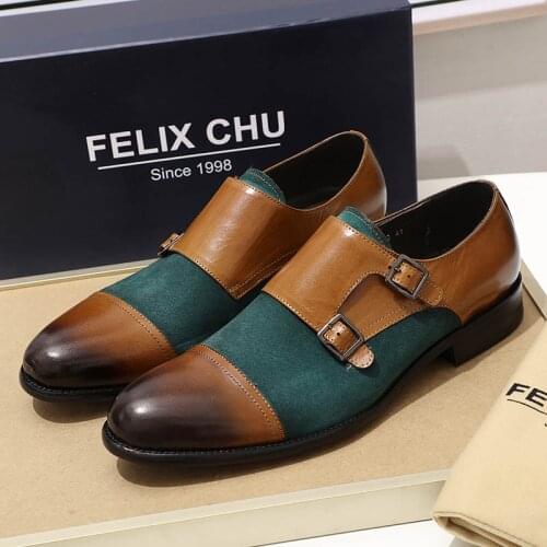Felix Chu Men's Suede Shoes