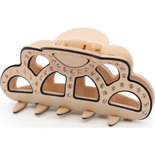 Alexandre De Paris - Hair Accessory - Cellulose Acetate Big Crab Hair Claw for Lady Women Headband Hair Ornament Tiara