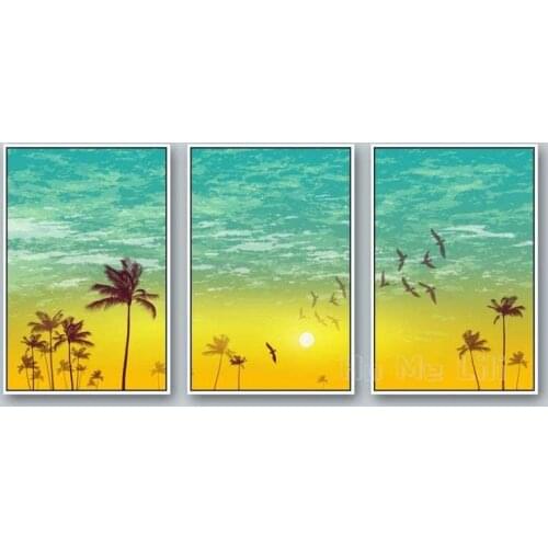 Living Room And Bedroom Landscape Theme Canvas Prints For Home Decoration