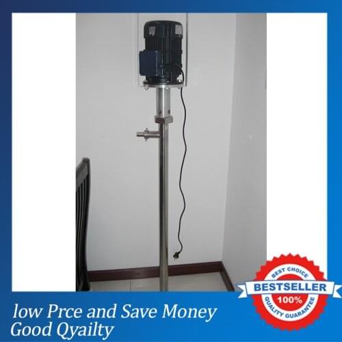 220V Acid Plastic Barrel Pump 825KW 10000CPS Stainless Steel Vertical Screw Pump