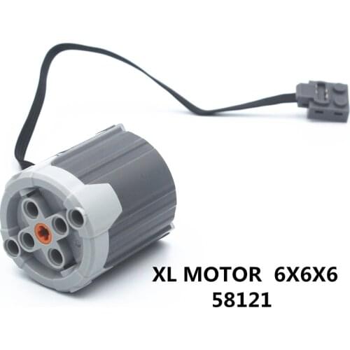 MOC Building Block Technical Parts 1pcs Power Functions XL MOTOR 6X6X6 compatible with lego For Kids boys toy (58121) ETFOM