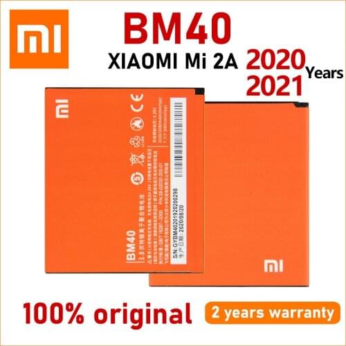 Xiao Mi New 100% Original 2030mAh BM40 Battery for Xiaomi Mi Redmi 1 1S In Stock Batteries Bateria