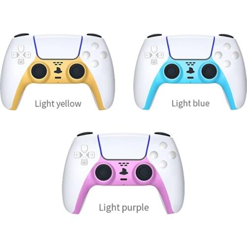 Gamepad Cover for Sony PS5 Front Middle Controller Replacement Decorative Shell for Sony Playstation5 Joypad Decoration Strip