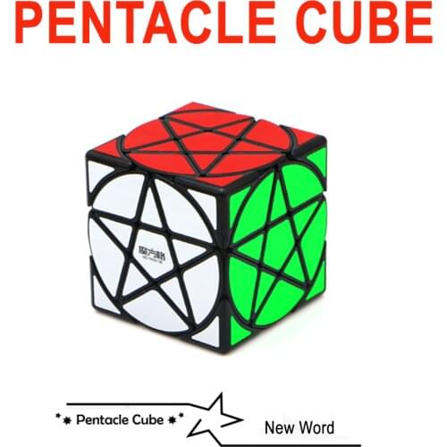 New ZY-Wisdom Mofangge Pentacle Cube Strange-shape Cubing Speed Puzzle Star Twist Cubes Magic Toys For Kids Professional