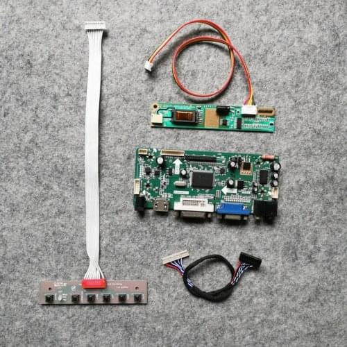 M.NT68676 VGA DVI 1CCFL Kit 20 Pin LVDS LCD panel controller drive board 1024*768 For ITXG64/ITXG76/ITXG77/M141-X76 screen