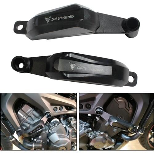 Motorcycle CNC MT-09 Engine Case Slider Crash Guard Protector For Yamaha MT09 TRACER FJ-09 XSR900 2014-2019 2020 2016Accessories