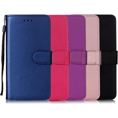 Solid Color Leather Wallet Case For iPhone X XR XS MAX 8 7 6 6S Plus Coque Flip Case For iPhone 11 pro max Wallet Phone Cover