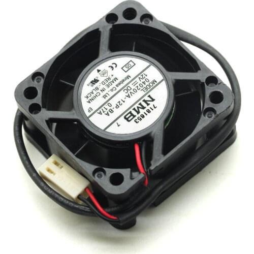 Original For NMB 04020va-12p-ba 12V 0.17a 4020 4cm industrial control machine cooling fan