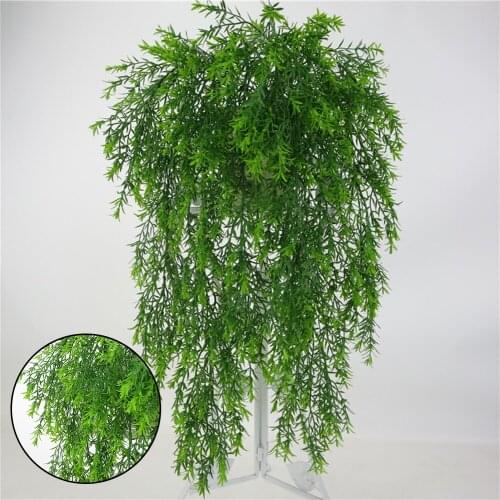 Hanging ferns Artificial Hanging Vine Fake Vine Leaf Ivy Leaves Patio Kitchen