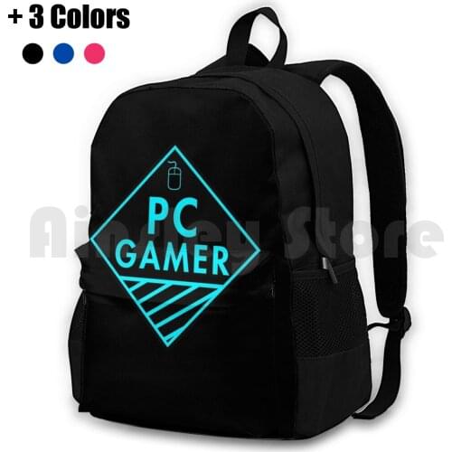 Pc Gaming ( Blue ) Outdoor Hiking Backpack Riding Climbing Sports Bag Counter Strike Counter Strike Csgo Cs Go Golang Funny
