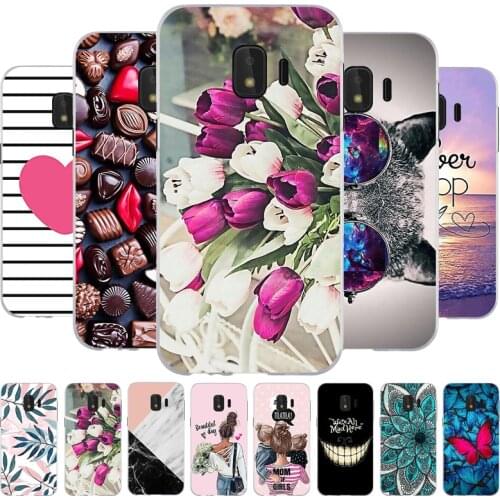 A Silicone For Samsung Galaxy J2 Core Case Cute Soft TPU Back Cover for Galaxy J2 Core 2018 J 2 SM-J260F J260F J260 cover Coque
