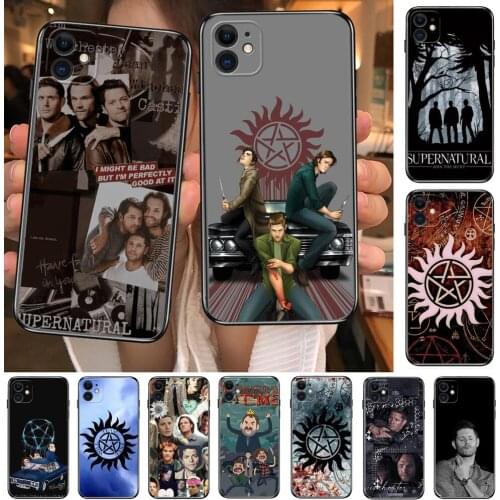 Supernatural SPN Dean And Sam Phone Cases For iphone 11 Pro Max case 12 Pro Max 8 PLUS 7 PLUS 6S iphone XR X XS mini mobile cel