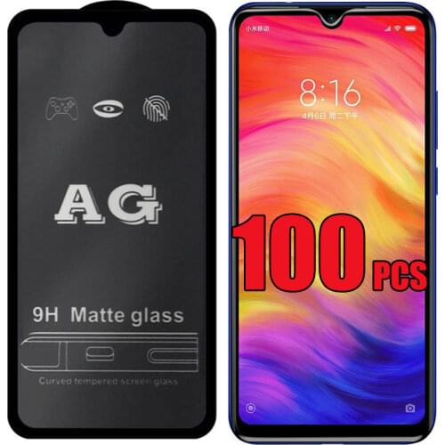 100pcs AG Matte Frosted Tempered Glass Guard Flim Screen Protector For Xiaomi Mi 11 Lite 11X Pro 11i 10i 10 10T F3 GT A4 M4 X3