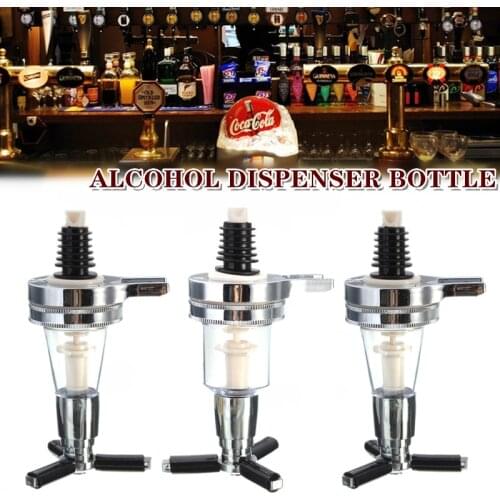 Liquor Bottle Dispenser Whiskey Wall Mounted Wine Alcohol Cocktail Beer Shot Dispenser Bottle 25/30/45 ml Wine Pourer Divider